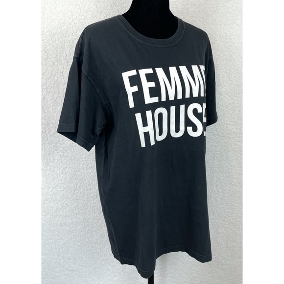 LP GIOBBI • Dark Grey Femme House Short Sleeve Tee - Picture 8 of 15